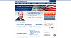 Desktop Screenshot of governmentbids.com